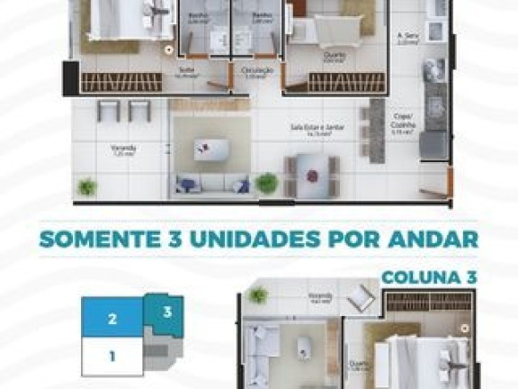 Imagem Imóvel com 2 Quartos à Venda, 65 m² em Praia Do Morro - Guarapari Imagem Imóvel com 2 Quartos à Venda, 65 m² em Praia Do Morro - Guarapari