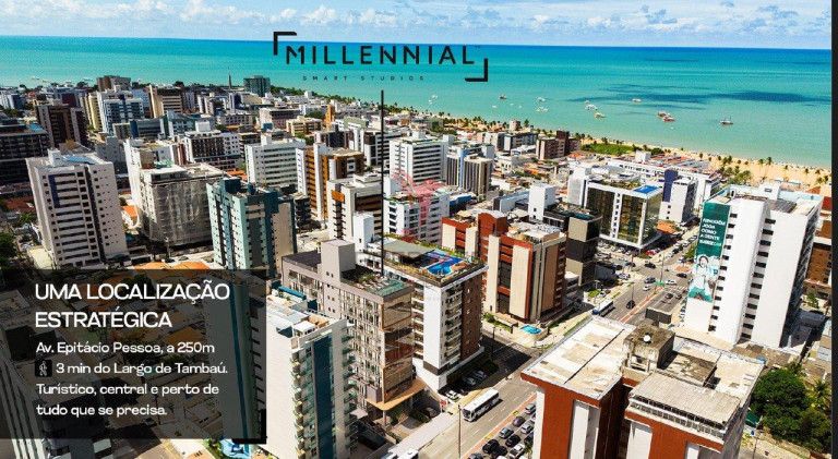 Imagem Imóvel com 1 Quarto à Venda, 18 m² em Tambaú - João Pessoa