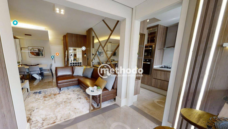 Imagem Apartamento com 3 Quartos à Venda, 105 m² em Nova Campinas - Campinas