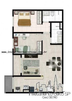 Imagem Apartamento com 2 Quartos à Venda, 63 m² em Brás - São Paulo