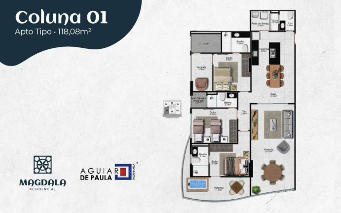 Imagem Apartamento à Venda,  em Enseada Azul - Guarapari