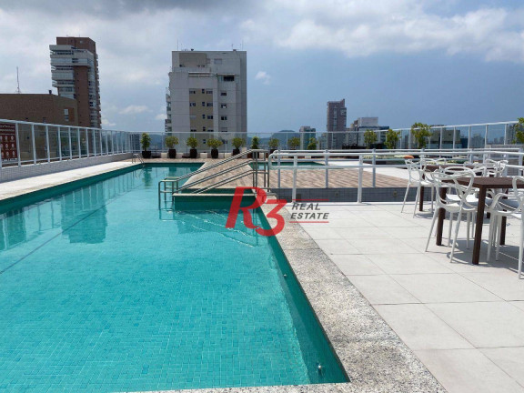 Imagem Apartamento com 1 Quarto à Venda, 105 m² em Gonzaga - Santos