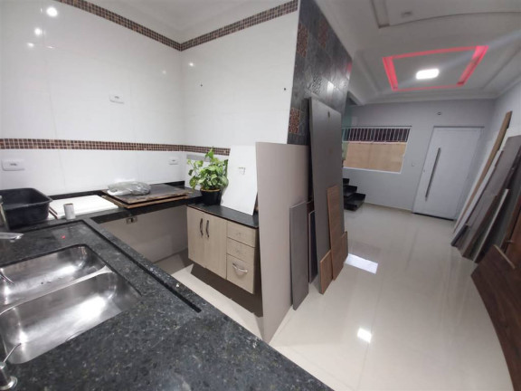 Imagem Casa de Condomínio com 3 Quartos à Venda, 74 m² em Mirim - Praia Grande Imagem Casa de Condomínio com 3 Quartos à Venda, 74 m² em Mirim - Praia Grande