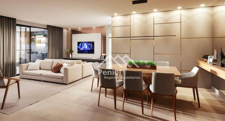 Imagem Apartamento com 3 Quartos à Venda, 126 m² em Jardim Olhos D'água - Ribeirão Preto