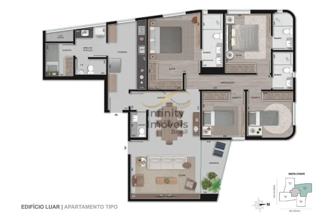 Imagem Cobertura com 4 Quartos à Venda, 231 m² em Vale Do Sereno - Nova Lima Imagem Cobertura com 4 Quartos à Venda, 231 m² em Vale Do Sereno - Nova Lima