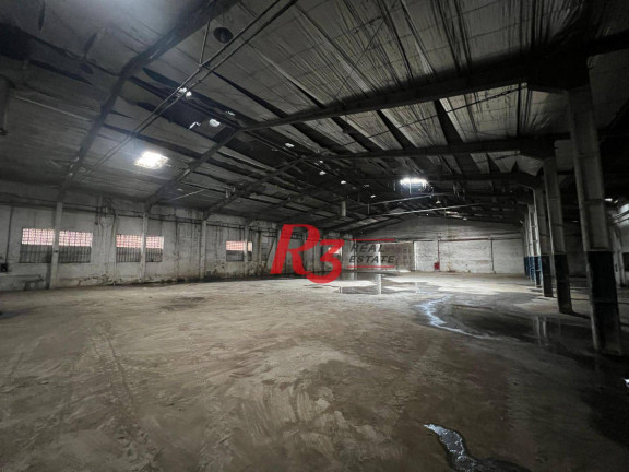 Galpão para Alugar, 1.500 m² em Centro - Santos