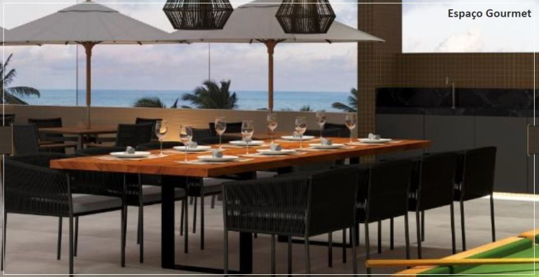 Imagem Apartamento com 1 Quarto à Venda, 52 m² em Praia Formosa - Cabedelo