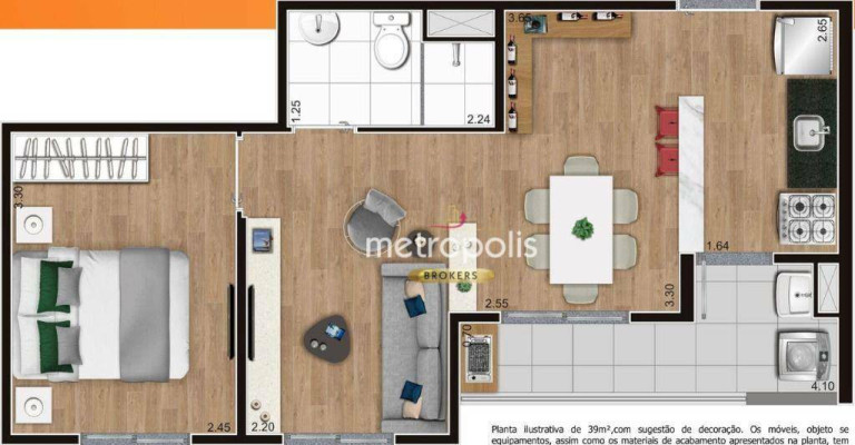 Imagem Apartamento com 2 Quartos à Venda, 39 m² em Itaquera - São Paulo