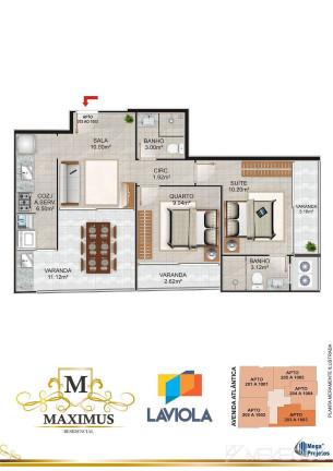 Imagem Apartamento com 3 Quartos à Venda, 116 m² em Praia Do Morro - Guarapari Imagem Apartamento com 3 Quartos à Venda, 116 m² em Praia Do Morro - Guarapari