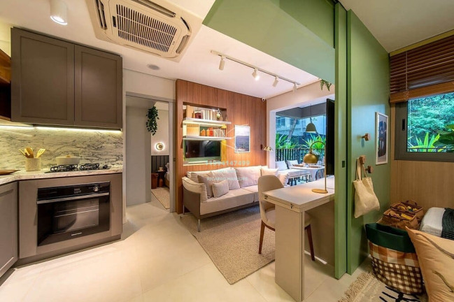 Imagem Apartamento com 1 Quarto à Venda, 34 m² em Brooklin Paulista - São Paulo Imagem Apartamento com 1 Quarto à Venda, 34 m² em Brooklin Paulista - São Paulo