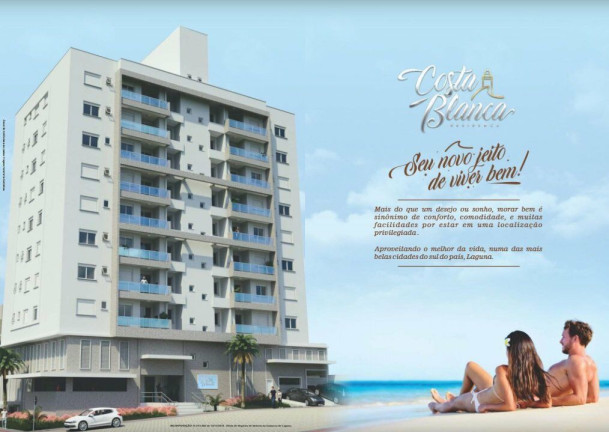 Apartamento com 2 Quartos à Venda, 84 m² em Mar Grosso - Laguna