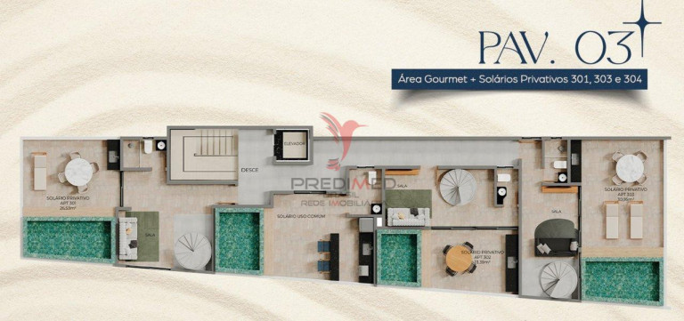 Imagem Apartamento com 1 Quarto à Venda, 22 m² em Poço - Cabedelo