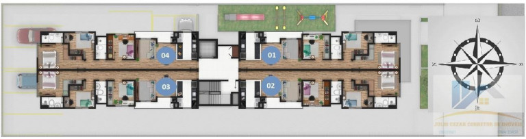 Imagem Apartamento com 3 Quartos à Venda, 77 m² em Centro - Pinhais Imagem Apartamento com 3 Quartos à Venda, 77 m² em Centro - Pinhais