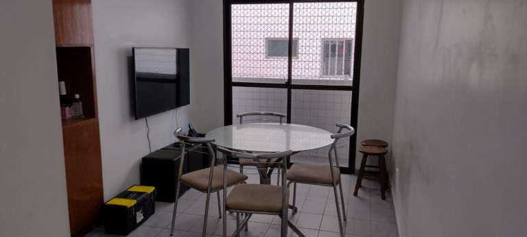 Apartamento com 1 Quarto à Venda, 55 m² em Vila Guilhermina - Praia Grande