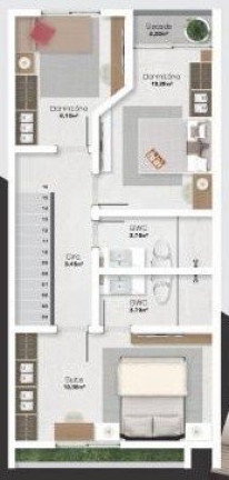 Imagem Sobrado com 2 Quartos à Venda, 100 m² em Centro - Camboriú