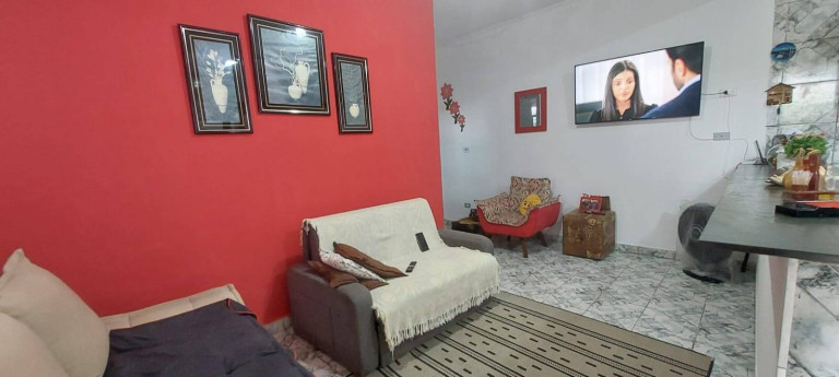 Imagem Casa com 1 Quarto à Venda, 60 m² em Jussara - Mongaguá
