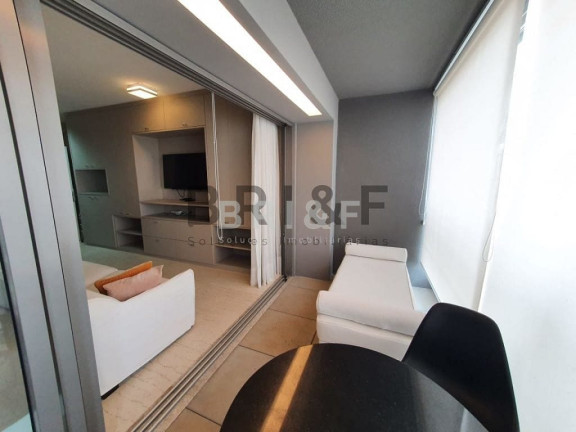 Imagem Apartamento com 1 Quarto para Alugar, 40 m² em Brooklin - São Paulo
