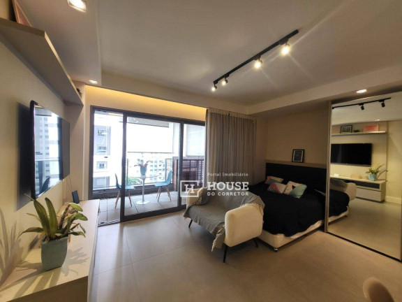 Imagem Studio com 2 Quartos à Venda, 44 m² em Brooklin Paulista - São Paulo Imagem Studio com 2 Quartos à Venda, 44 m² em Brooklin Paulista - São Paulo