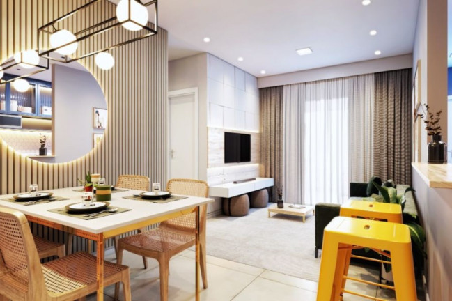 Apartamento com 2 Quartos à Venda, 67 m² em Guilhermina - Praia Grande