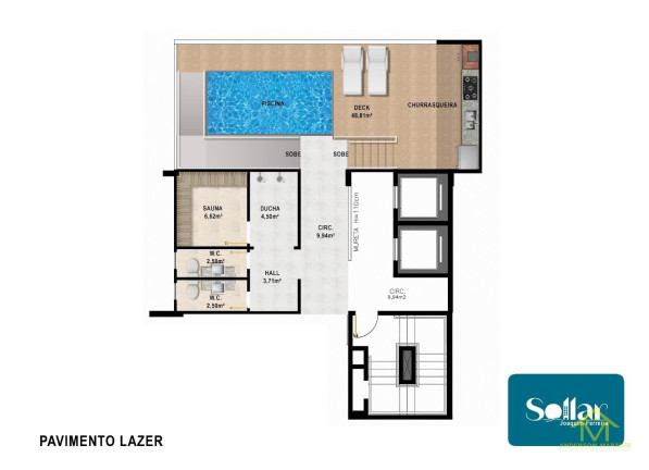 Imagem Apartamento com 1 Quarto à Venda, 35 m² em Praia De Itaparica - Vila Velha