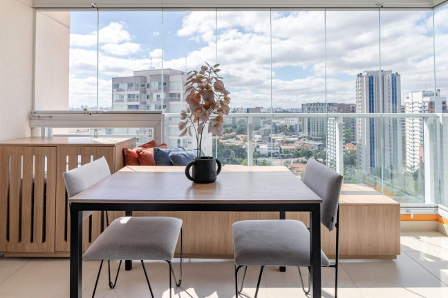 Imagem Apartamento com 1 Quarto para Alugar, 48 m² em Campo Belo - São Paulo
