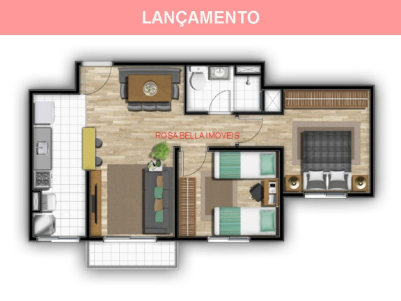 Imagem Apartamento com 2 Quartos à Venda, 45 m² em Centro - Várzea Paulista Imagem Apartamento com 2 Quartos à Venda, 45 m² em Centro - Várzea Paulista