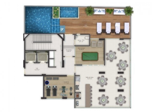 Imagem Imóvel com 3 Quartos à Venda, 129 m² em Meia Praia - Itapema