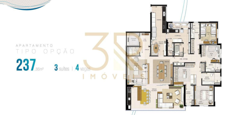Imagem Apartamento com 4 Quartos à Venda, 237 m² em Jardim Canadá - Ribeirão Preto Imagem Apartamento com 4 Quartos à Venda, 237 m² em Jardim Canadá - Ribeirão Preto