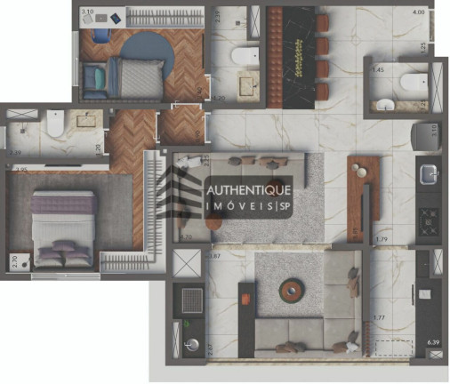 Imagem Apartamento com 3 Quartos à Venda, 83 m² em Ipiranga - São Paulo Imagem Apartamento com 3 Quartos à Venda, 83 m² em Ipiranga - São Paulo