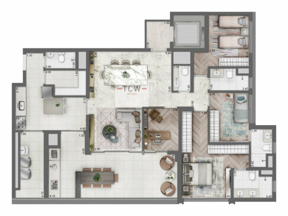 Imagem Apartamento com 4 Quartos à Venda, 158 m² em Vila Clementino - São Paulo Imagem Apartamento com 4 Quartos à Venda, 158 m² em Vila Clementino - São Paulo