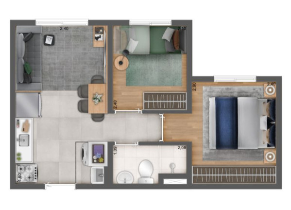 Imagem Apartamento com 2 Quartos à Venda, 32 m² em Itaquera - São Paulo Imagem Apartamento com 2 Quartos à Venda, 32 m² em Itaquera - São Paulo