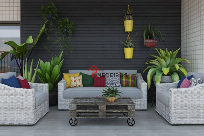 Imagem Apartamento com 3 Quartos à Venda, 123 m² em Canto Do Forte - Praia Grande