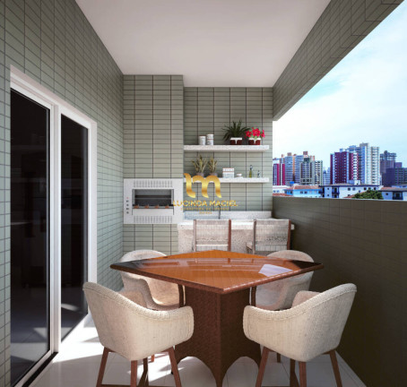 Imagem Apartamento com 2 Quartos à Venda, 62 m² em Canto Do Forte - Praia Grande