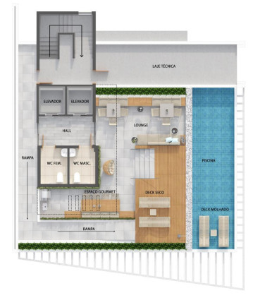 Imagem Apartamento com 1 Quarto à Venda, 29 m² em Manaíra - João Pessoa Imagem Apartamento com 1 Quarto à Venda, 29 m² em Manaíra - João Pessoa