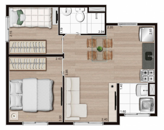 Imagem Apartamento com 2 Quartos à Venda, 35 m² em Freguesia Do ó - São Paulo Imagem Apartamento com 2 Quartos à Venda, 35 m² em Freguesia Do ó - São Paulo