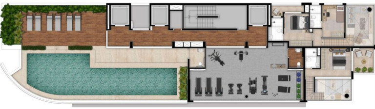 Imagem Imóvel com 1 Quarto à Venda, 61 m² em Indianópolis - São Paulo