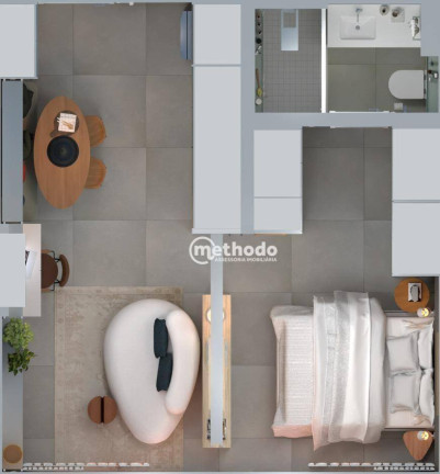 Imagem Apartamento com 1 Quarto para Alugar, 42 m² em Cambuí - Campinas Imagem Apartamento com 1 Quarto para Alugar, 42 m² em Cambuí - Campinas