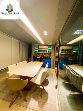 Imagem Apartamento com 1 Quarto à Venda, 128 m² em Cidade Monções - São Paulo Imagem Apartamento com 1 Quarto à Venda, 128 m² em Cidade Monções - São Paulo