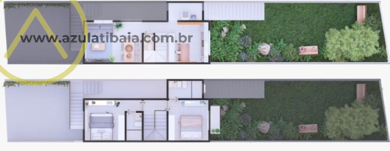 Imagem Casa com 2 Quartos à Venda, 79 m² em Jardim Imperial - Atibaia