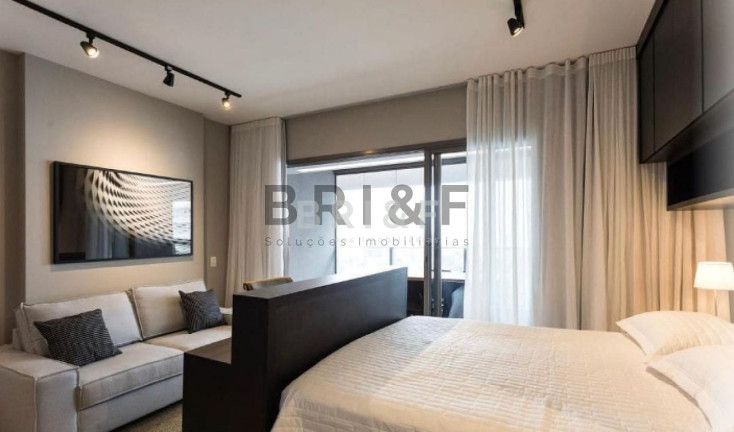 Imagem Apartamento com 1 Quarto para Alugar, 43 m² em Brooklin - São Paulo
