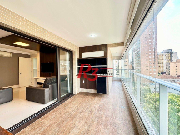 Imagem Apartamento com 3 Quartos à Venda, 138 m² em Gonzaga - Santos