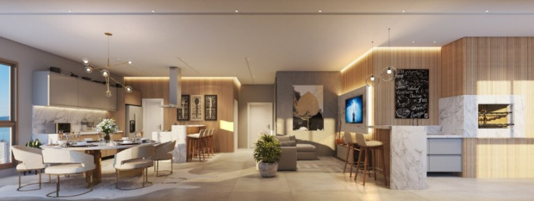Imagem Apartamento com 3 Quartos à Venda, 129 m² em Meia Praia - Itapema