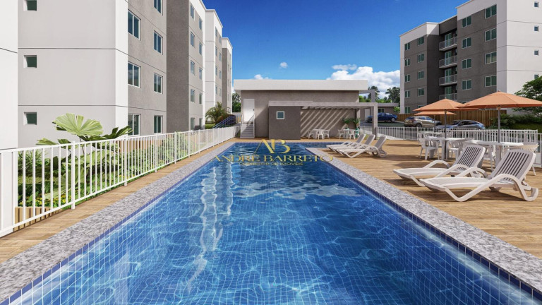 Imagem Apartamento com 2 Quartos à Venda, 46 m² em Cajazeiras - Salvador