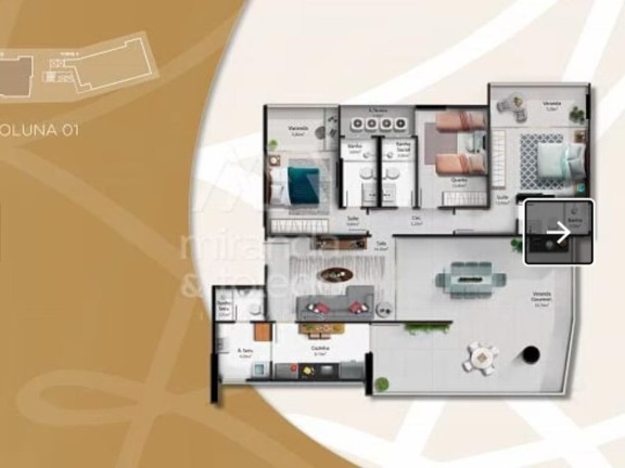 Imagem Apartamento com 3 Quartos à Venda, 115 m² em Centro - Guarapari Imagem Apartamento com 3 Quartos à Venda, 115 m² em Centro - Guarapari