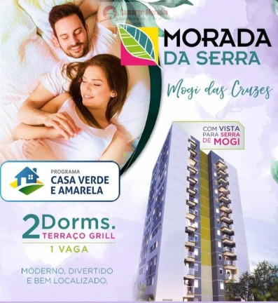 Imagem Apartamento com 2 Quartos à Venda, 52 m² em Jardim Rodeio - Mogi Das Cruzes