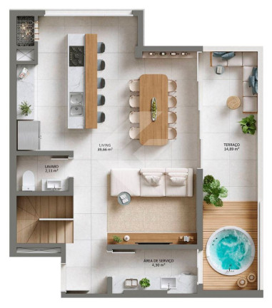 Imagem Apartamento com 2 Quartos à Venda, 74 m² em Vila Operária - Itajaí Imagem Apartamento com 2 Quartos à Venda, 74 m² em Vila Operária - Itajaí