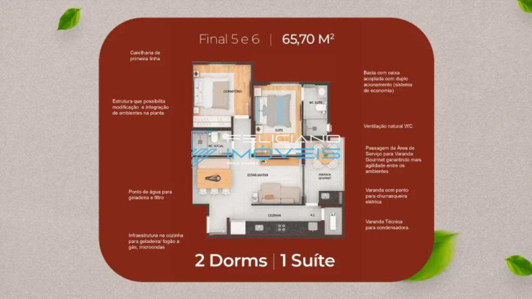 Imagem Apartamento com 1 Quarto à Venda, 52 m² em Guilhermina - Praia Grande Imagem Apartamento com 1 Quarto à Venda, 52 m² em Guilhermina - Praia Grande