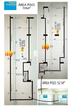Imagem Sala Comercial à Venda, 60 m² em Centro - Santa Maria