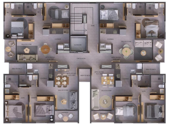 Imagem Apartamento com 2 Quartos à Venda, 47 m² em Jardim Cidade Universitária - João Pessoa Imagem Apartamento com 2 Quartos à Venda, 47 m² em Jardim Cidade Universitária - João Pessoa