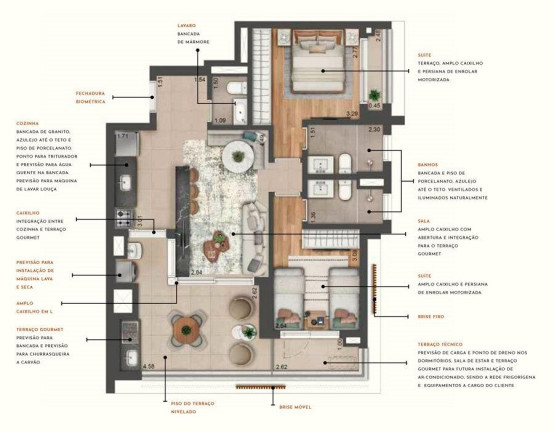 Imagem Apartamento com 2 Quartos à Venda, 95 m² em Moema - São Paulo